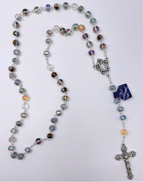 Round Multi-color Bead Rosary – Lumen Mundi