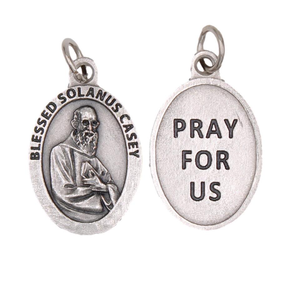 Blessed Solanus Casey 1 inch Silver Tone Medal