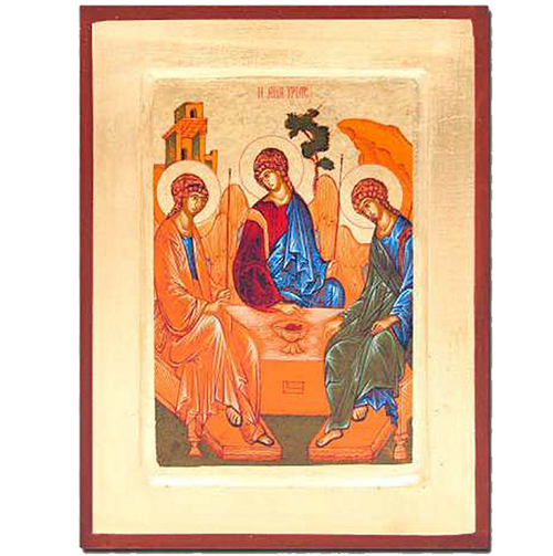 Rublev's Trinity - Gold Leaf - 2 sizes