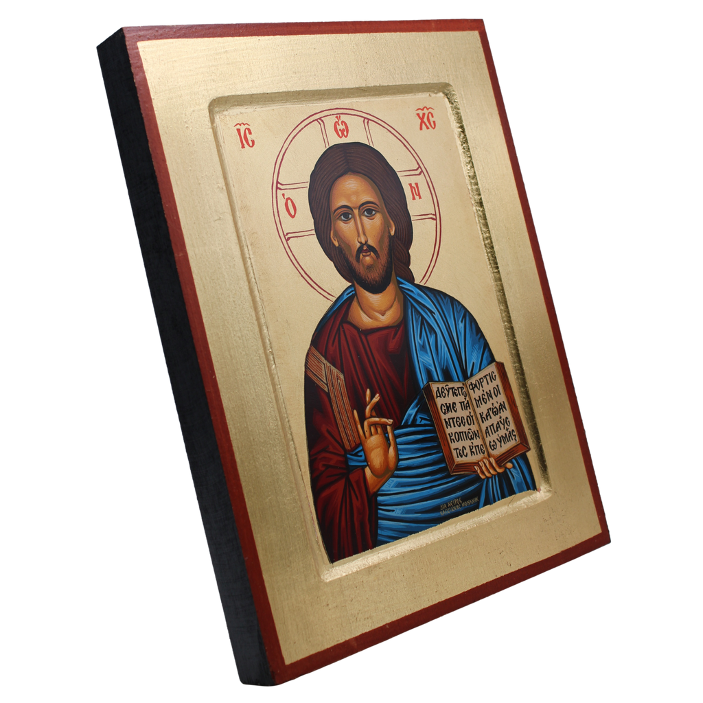 Pantocrator (Christ the Teacher) - Gold Leaf - 3 Sizes