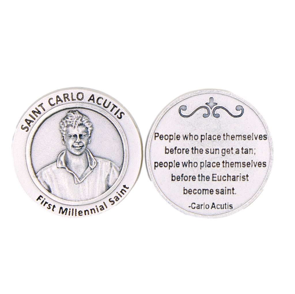 Saint Carlo Acutis - First Millennial Saint Patron Saint of the Internet Token