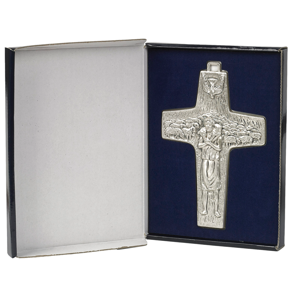 8 inch Limited Edition Premium Pope Francis Cross in Box