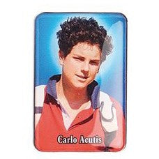 Carlo Acutis Plaque - 2.75" x 1.77"