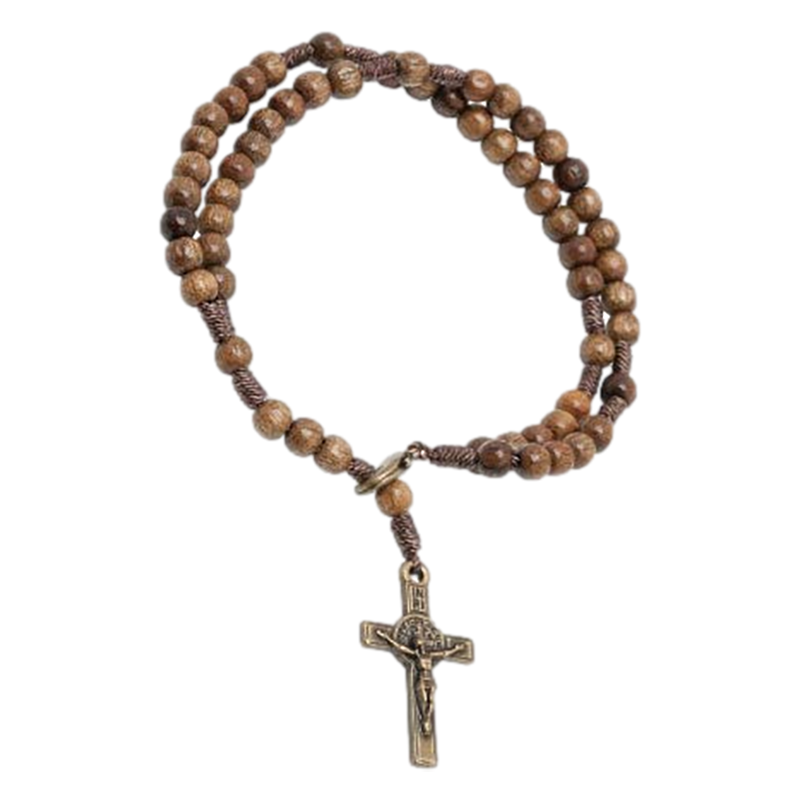 Imbuia Camp Rosary Bracelet – Lumen Mundi